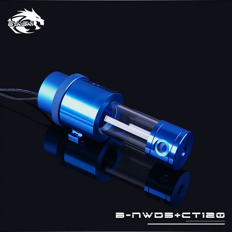Bykski B-NWD5 CT интегрированный резервуар водяного Охлаждения Насос 1100/1500L 3,8 м синий