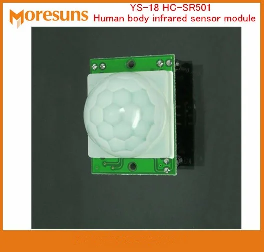 

Fast Free Ship 20pcs YS-18 HC-SR501 human body infrared sensor modules with original probe anti-theft induction switch module