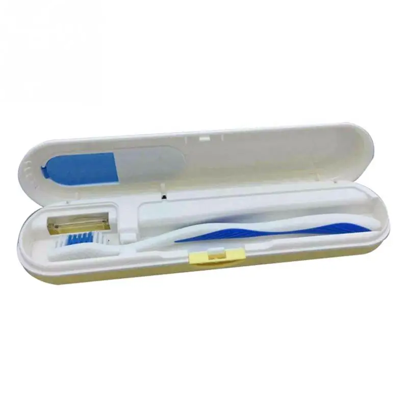 Лучшие продажи УФ света стерилизатор Зубная щётка держатель практичный серый