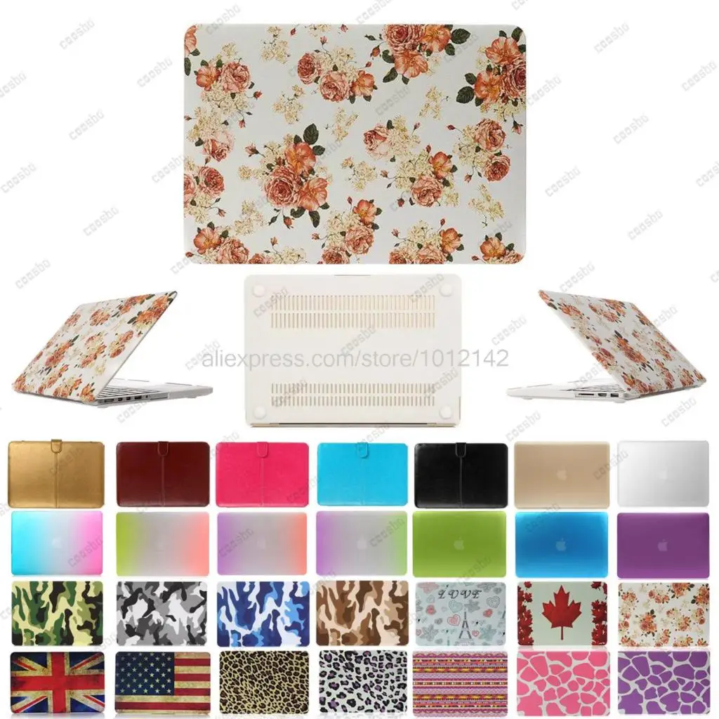Защитный чехол Rainbow Camo Ультратонкий матовый Жесткий Чехол для Apple Mac Macbook Air Pro Retina 11