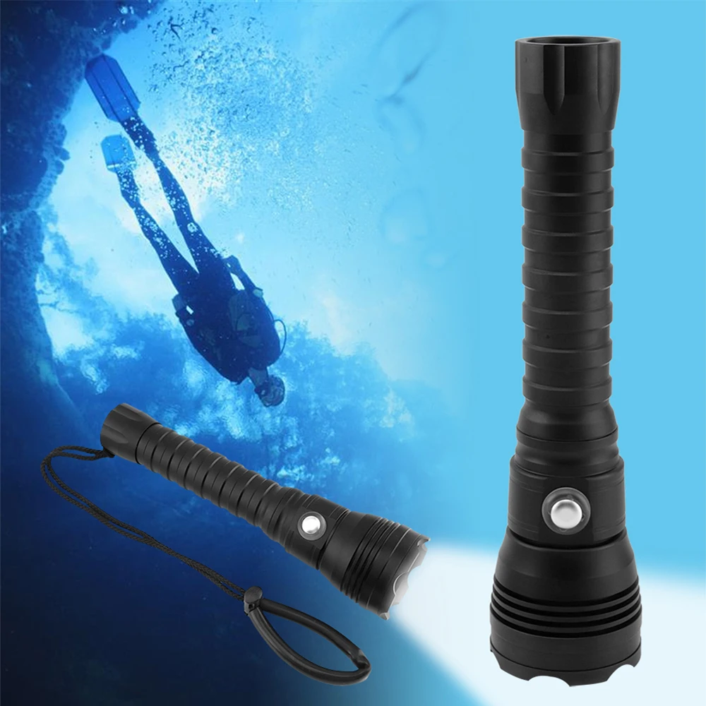 XHP70.2 светодиодный светильник для дайвинга XHP70 фонарь Linterna водонепроницаемый светильник желтый светильник 26650 и зарядное устройство