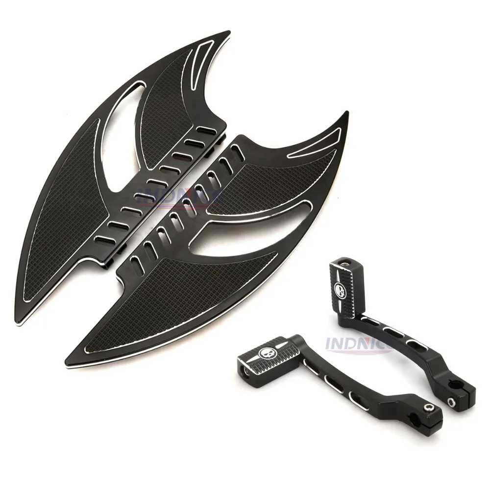 

Motorcycle street glide flhx blade floorboards road glide fltr heel Toe Shift Lever for harley Touring flht Road king FLHR foot