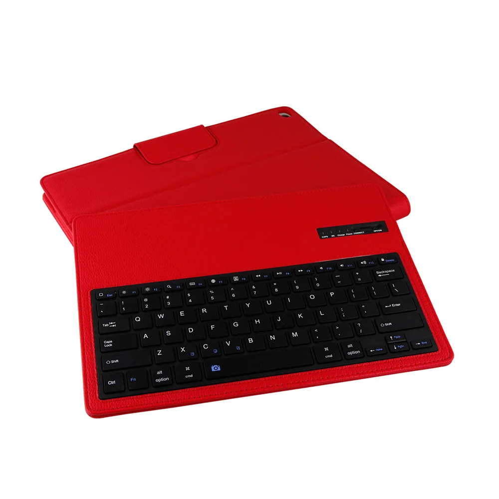 Kemile роскошный чехол с Bluetooth клавиатурой для ipad pro 12,9() Беспроводная клавиатура для ipad pro 12,9 дюймов pu кожаный чехол для клавиатуры