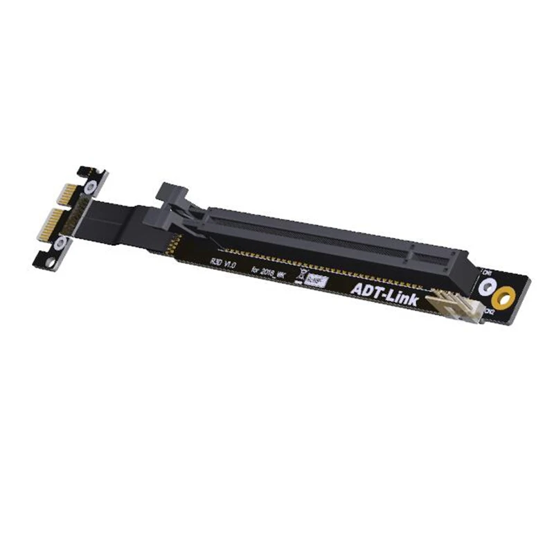 Новый дизайн Riser Card Gen3.0 PCIe 1x 16x адаптер графический PCI-E x1 на x16 для биткоина