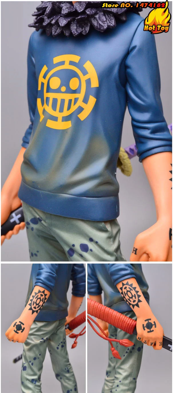 Фигурка из коллекции 100% оригинальная Banpresto Master Stars (MSP)-THE TRAFALGAR.LAW SPECIAL VER. Из One Piece |