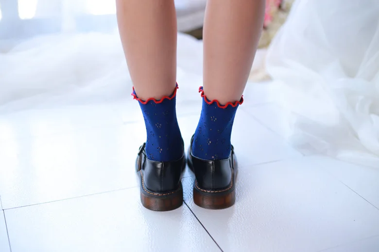 Женские милые короткие тонкие прозрачные носки женские сетчатые