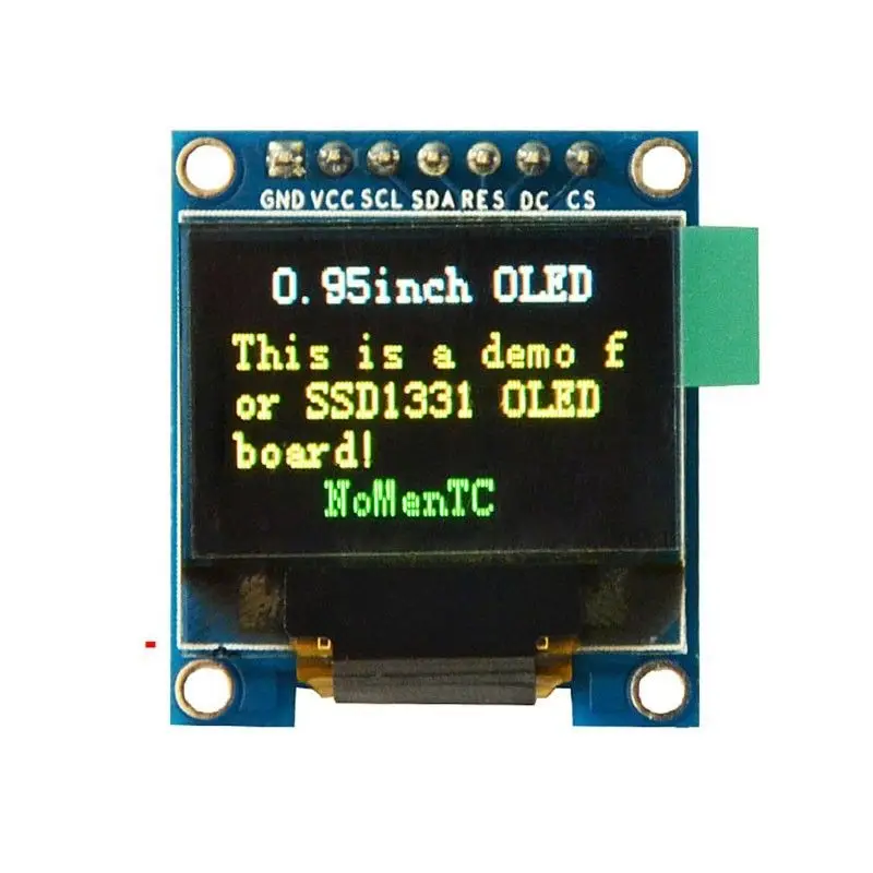 0 95 ''дисплейный модуль OLED RGB Дисплей полного цвета совместимый для Arduino дюйма