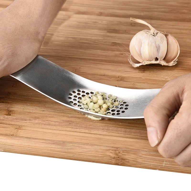 Новый дизайн пресс для чеснока из нержавеющей стали металлический мульти