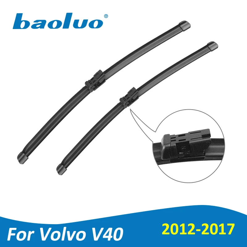 Baoluoбыл стеклоочистителей для Volvo V40 26 ''+ 19'' 2012 2013 2014 2015 2016 2017 резина лобовое