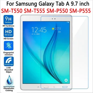 hd screen protector for samsung galaxy tab a 9 7 t550 t551 t555 tempered glass for sm t550 9 7 tablet protective film premium free global shipping