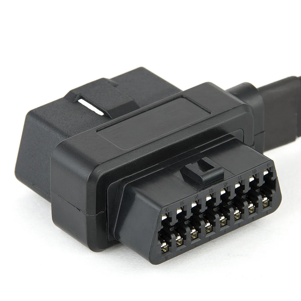 16 контактный разъем для Женский ELM327 OBDII OBD2 локоть удлинитель диагностический инструмент