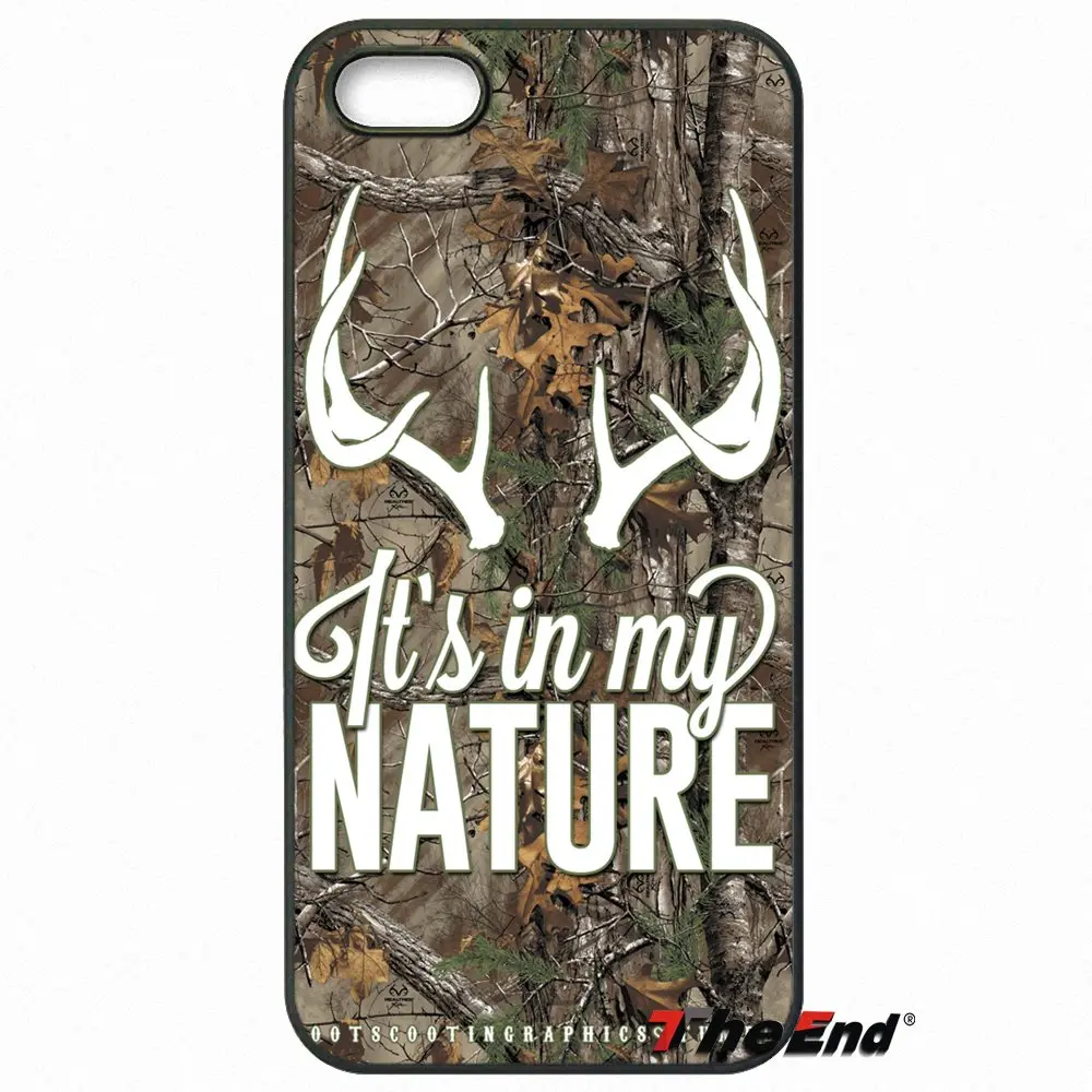 Для iPhone X 4 4S 5 5C SE 6 S 7 8 плюс Galaxy J5 J3 A5 A3 2016 s5 S7 S6 край Гибридный цветок филиал Realtree