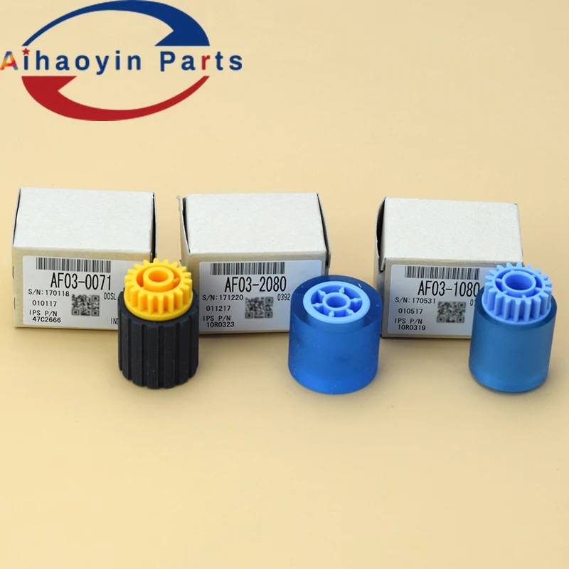 1 комплект AF03 0071 1041 2014 из 3 предметов Оригинальный ролик для Ricoh Pro 8100 8120 C651 C751 C651EX