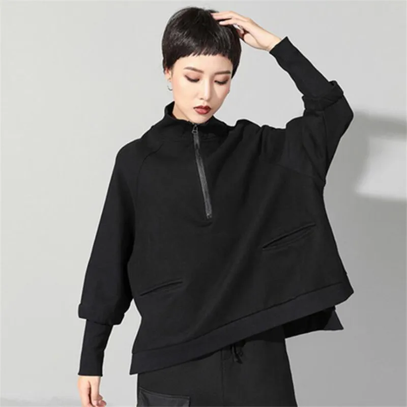 Женские пуловеры с рукавом летучая мышь новые весенние повседневные однотонные