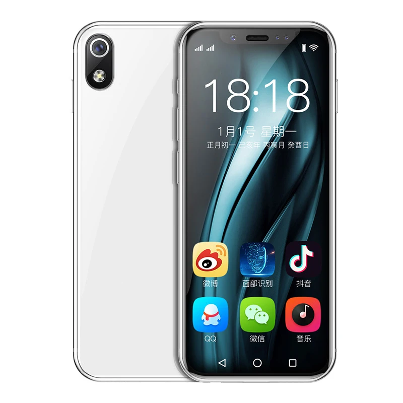 White I9S 2GB 16GB Роскошный мини мобильный телефон K-touch I9S четырехъядерный 16 Гб ПЗУ крошечный мобильный gps wifi Google play маленький Android смартфон PK 7S XS - Цвет: White I9S 2GB 16GB