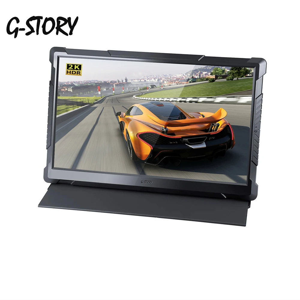 G story 17 3 дюйма 2k портативный компьютерный монитор ПК Hdmi для ноутбука xbox