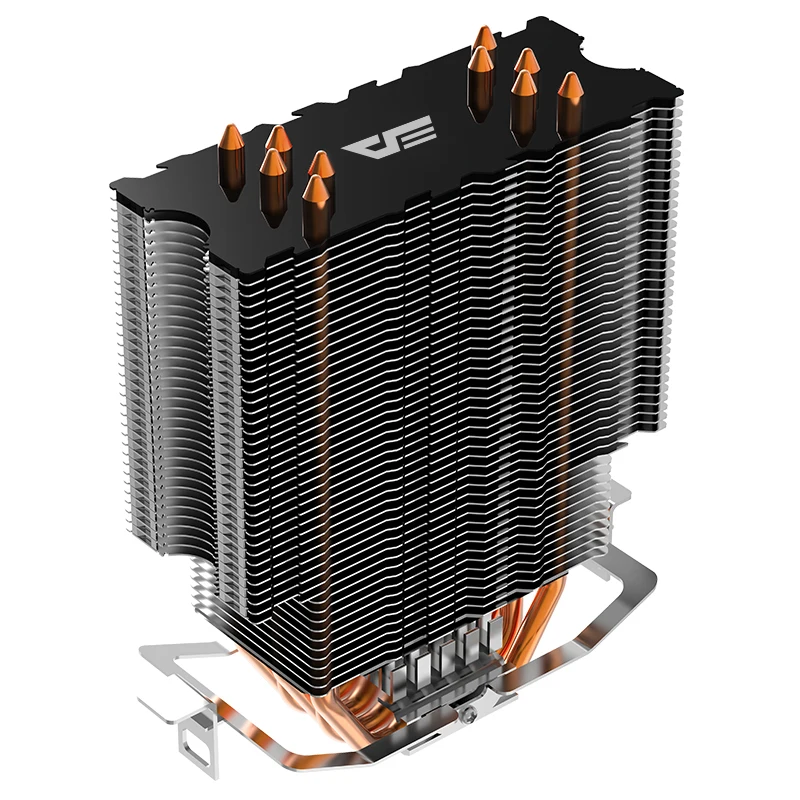 Darkflash L5 кулер для процессора TDP 280 Вт 5 тепловых трубок 4p PWM LED 120 мм вентилятор Радиатор/115X/775/1366/AM2+/AM3+/AM4