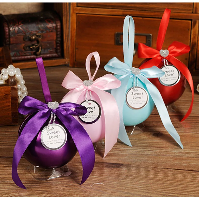 6 шт./лот яркий однотонный копилка для детей Утюг круглый шар с О-образным вырезом