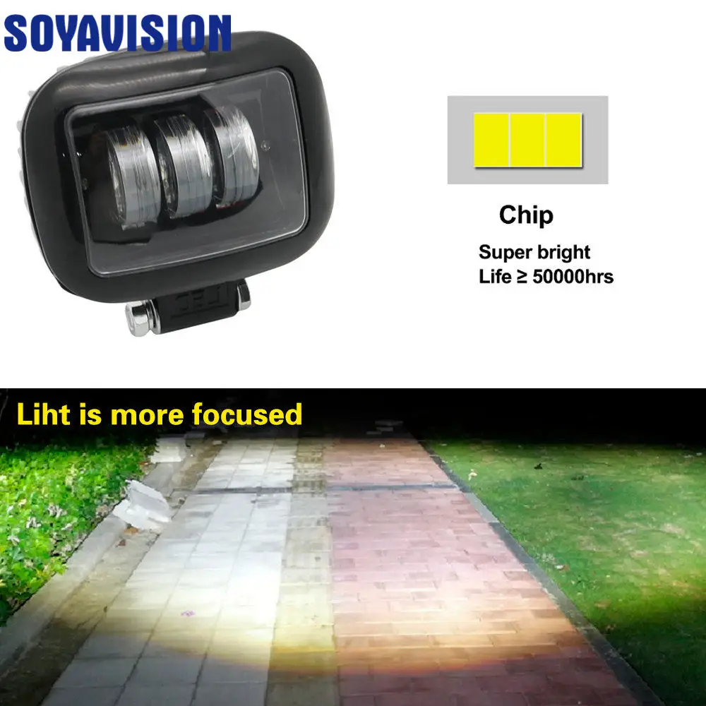 30 Вт квадратный светодиодный прожектор рабочий светильник барная лампа для