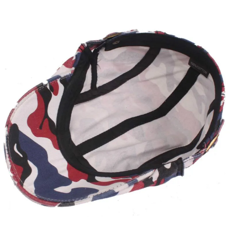 Повседневная летняя камуфляжная Мужская кепка который в душе регулируемая