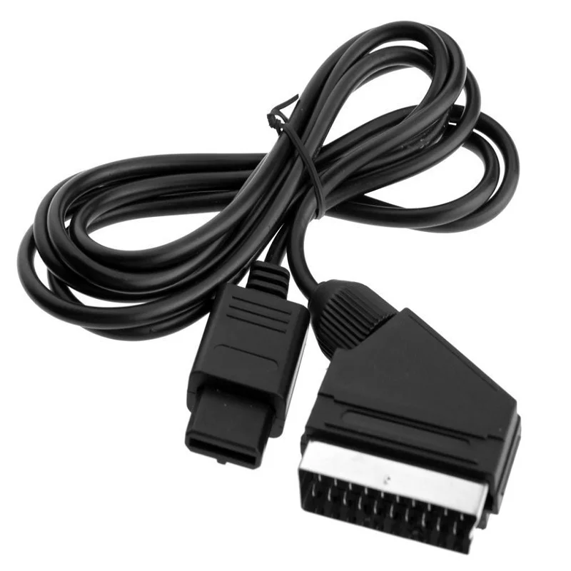 H детство 6 футов 1 8 м RGB Scart AV кабель свинца для N64 SNES NGC Gamecube|lead|lead cable |