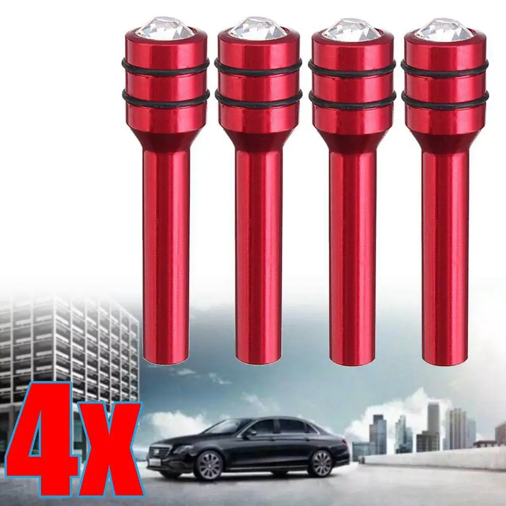 4pcs-red Автомобильный Автоматический дверной замок Pin болт грузовик тяги для Mercedes Benz W211 W203 W204 W210 W124 AMG W202 CLA W212 W220 CLK63 R F700 - Цвет: 4pcs-red