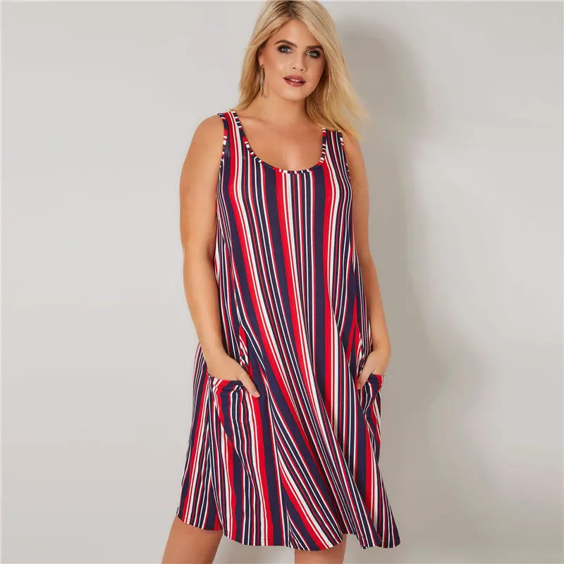 Женское элегантное платье с буквенным принтом летнее синее большого размера 6XL