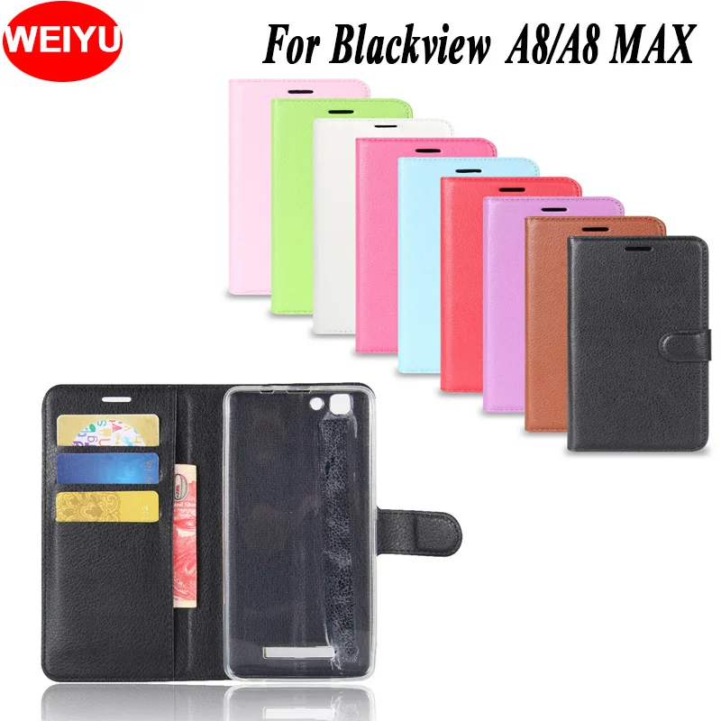 WEIYU для Blackview A8 Max винтажный деловой чехол из искусственной кожи кошелек телефона