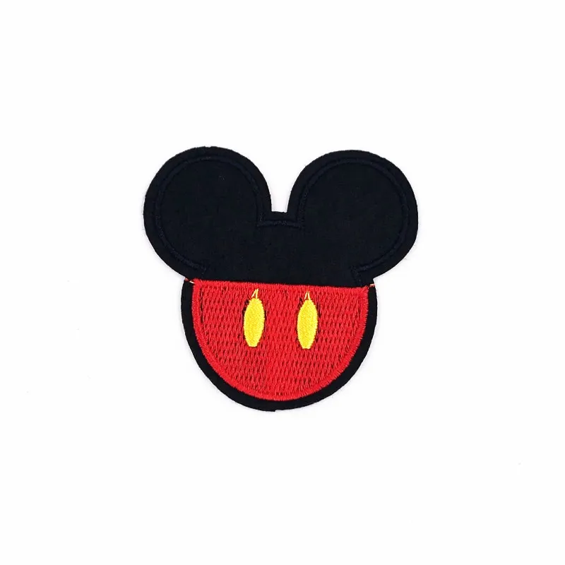 2 шт. с изображением головы мыши флага утюга вышивкой одежда нашивки для девочек и