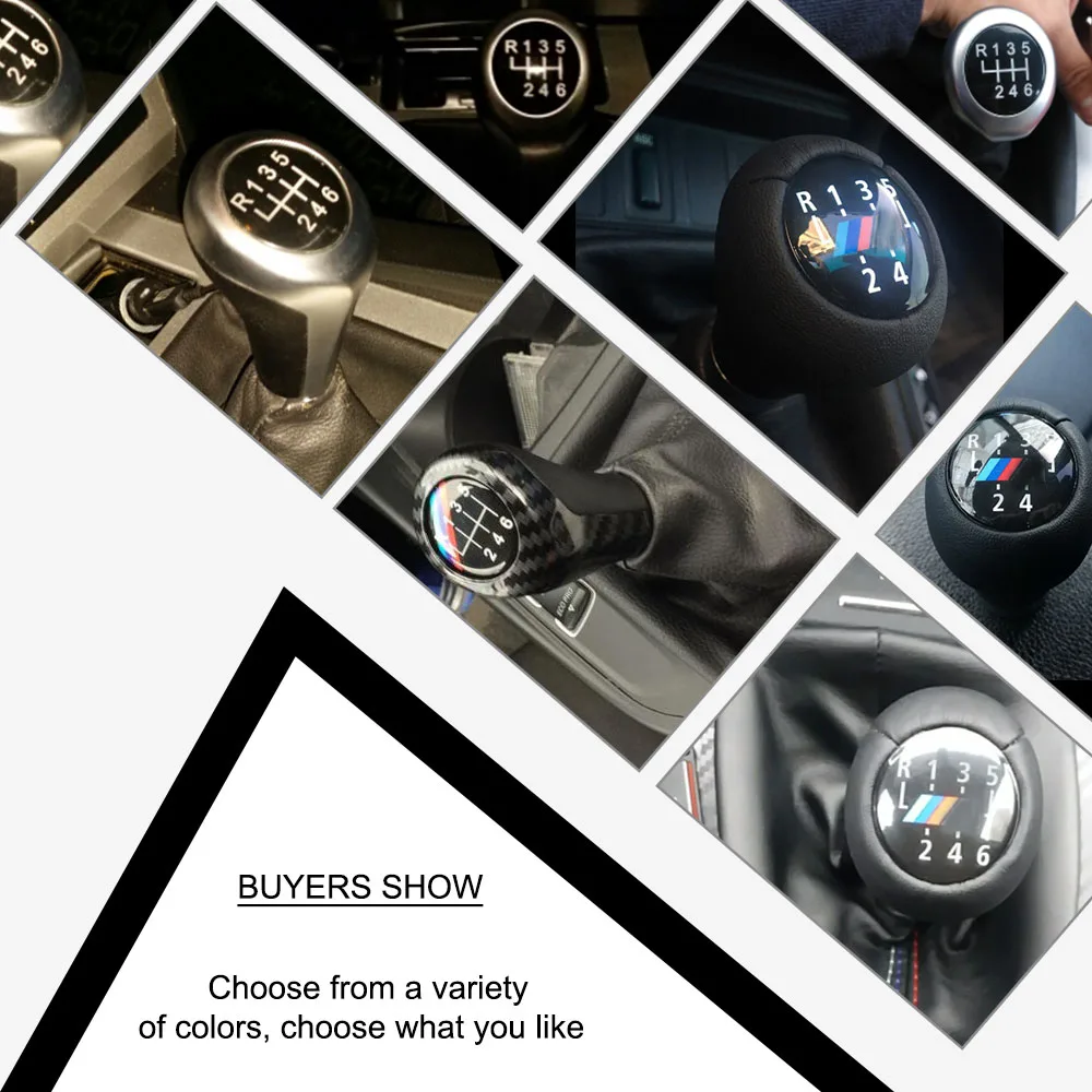 5 Speed 6 Car Gear Shift Knob For BMW 1 3 Series M Logo E30 E32 E34 E36 E38 E39 E46 E53 E60 E63E83 E84 E90 E91 SK163 | Автомобили и