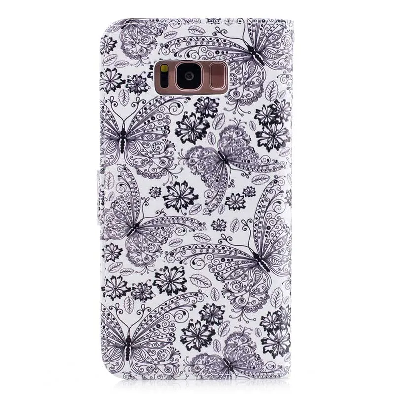 Кожаный чехол с откидной крышкой для samsung Galaxy S9 S8 S7 S9 Plus Note 9 кожаный чехол-бумажник с крышкой магнитного с 9 держатель для карт чехол для телефона