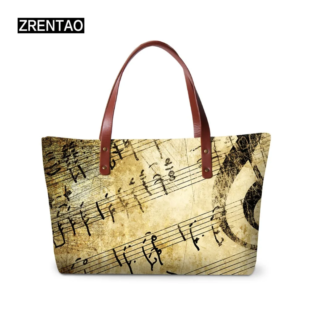 

ZRENTAO 3D музыкальные сумки bolsa feminina Модные женские большие вместительные сумки на молнии женские повседневные сумки-тоут для покупок