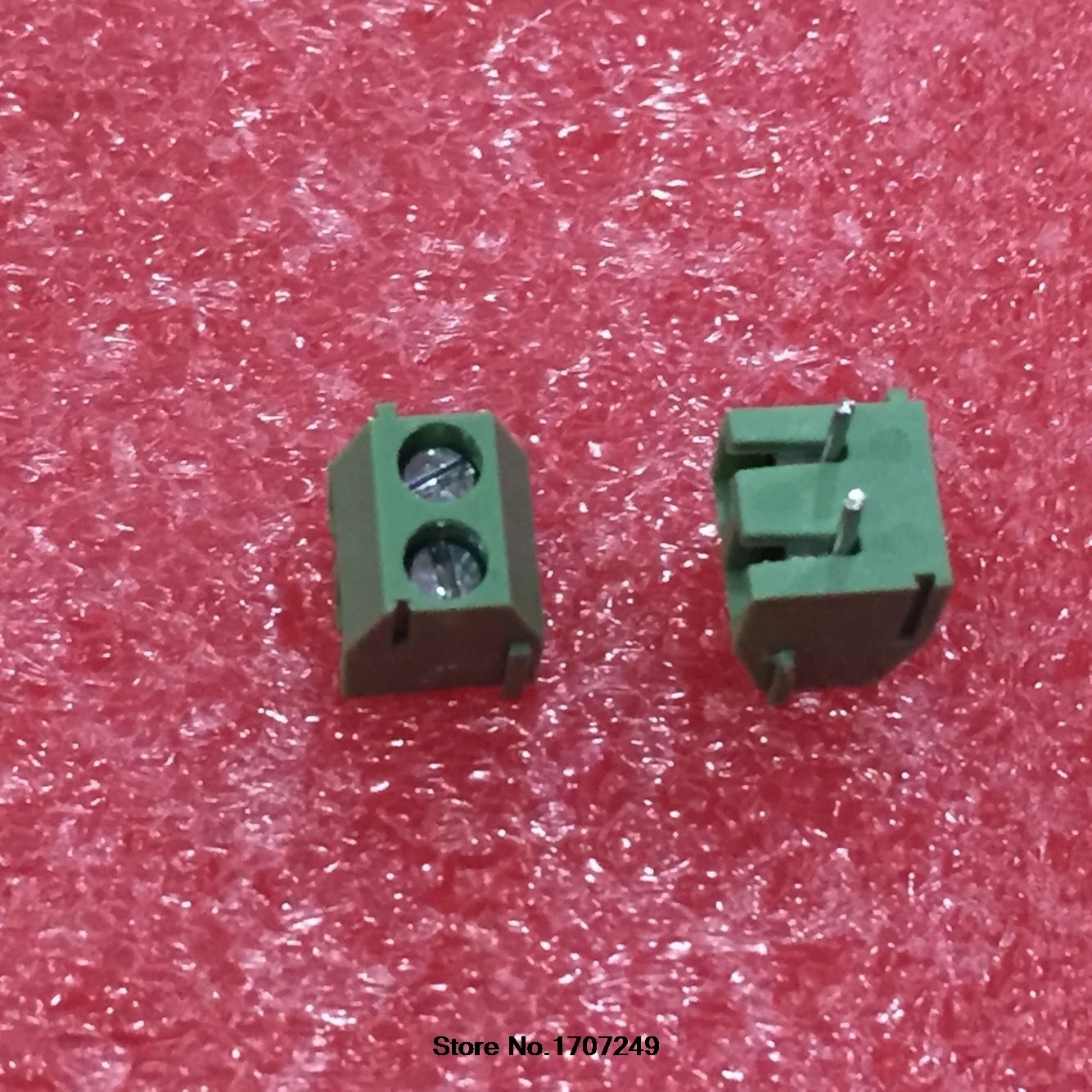 500 шт. KF350-3.5-2P KF350-2P KF350 2Pin 3,5 мм высокого качества, безопасный для окружающей среды медное основание прямой вывод PCB Клеммная колодка