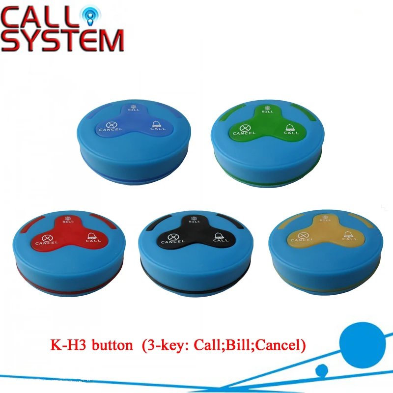 Сенсорное нажатие беспроводная кнопка вызова гостевая служба K H3 для