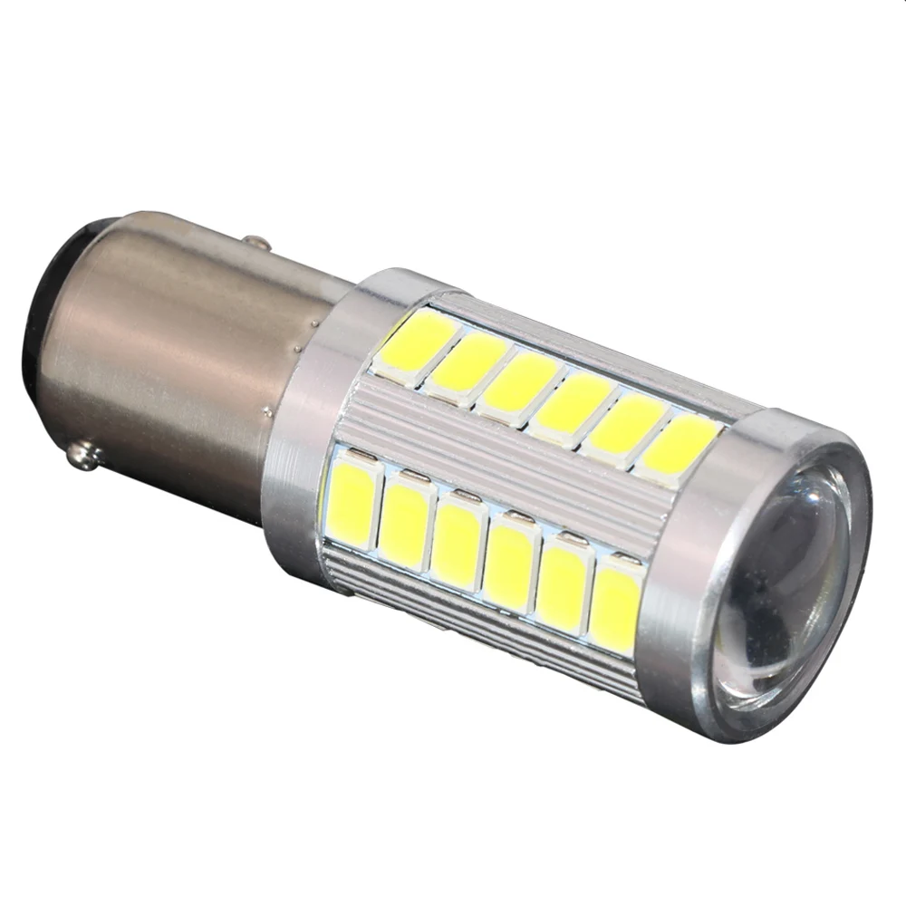 1 шт. S25 P21w 1156 Ba15s 1157 Bay15d Автомобильные светодиодные 5630 5730 33SMD лампы для