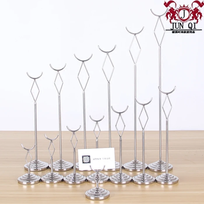 Серебряный полукруглый свадебвечерние держатель из нержавеющей стали новый