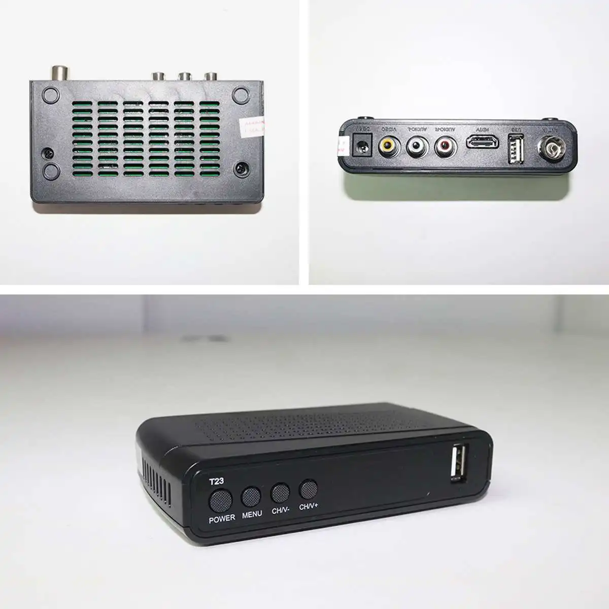LEORY USB2.0 HDMI спутниковый ТВ приемник тюнер мини DVBT2 ТВ приемник Wifi Full-HD 1080P Dvb-t2 тюнер ТВ коробка с антенной