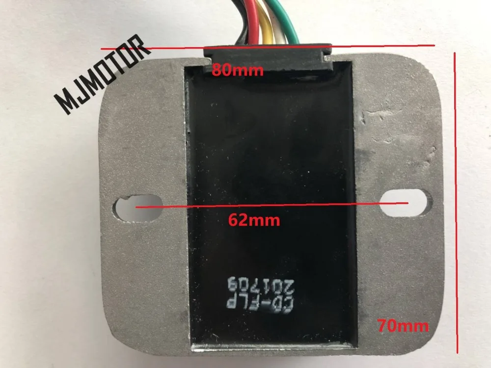 5 Pins DC регулятор напряжения выпрямитель для GY6 125/150cc китайский скутер QJ Keeway ATV Dirt bike
