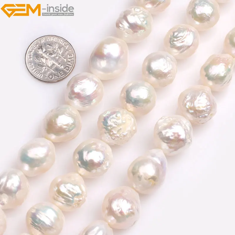 Бусины из натурального жемчуга Эдисона крупные бусины неидеально фиолетового