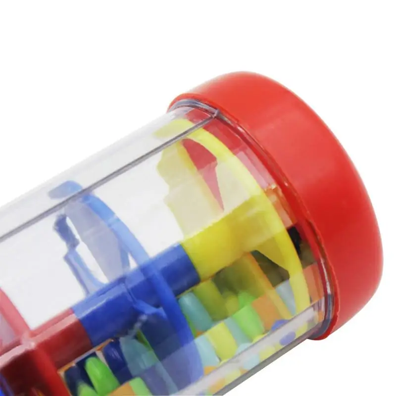 Миниатюрный шейкер Rainmaker цветная дождевая палочка музыкальный инструмент