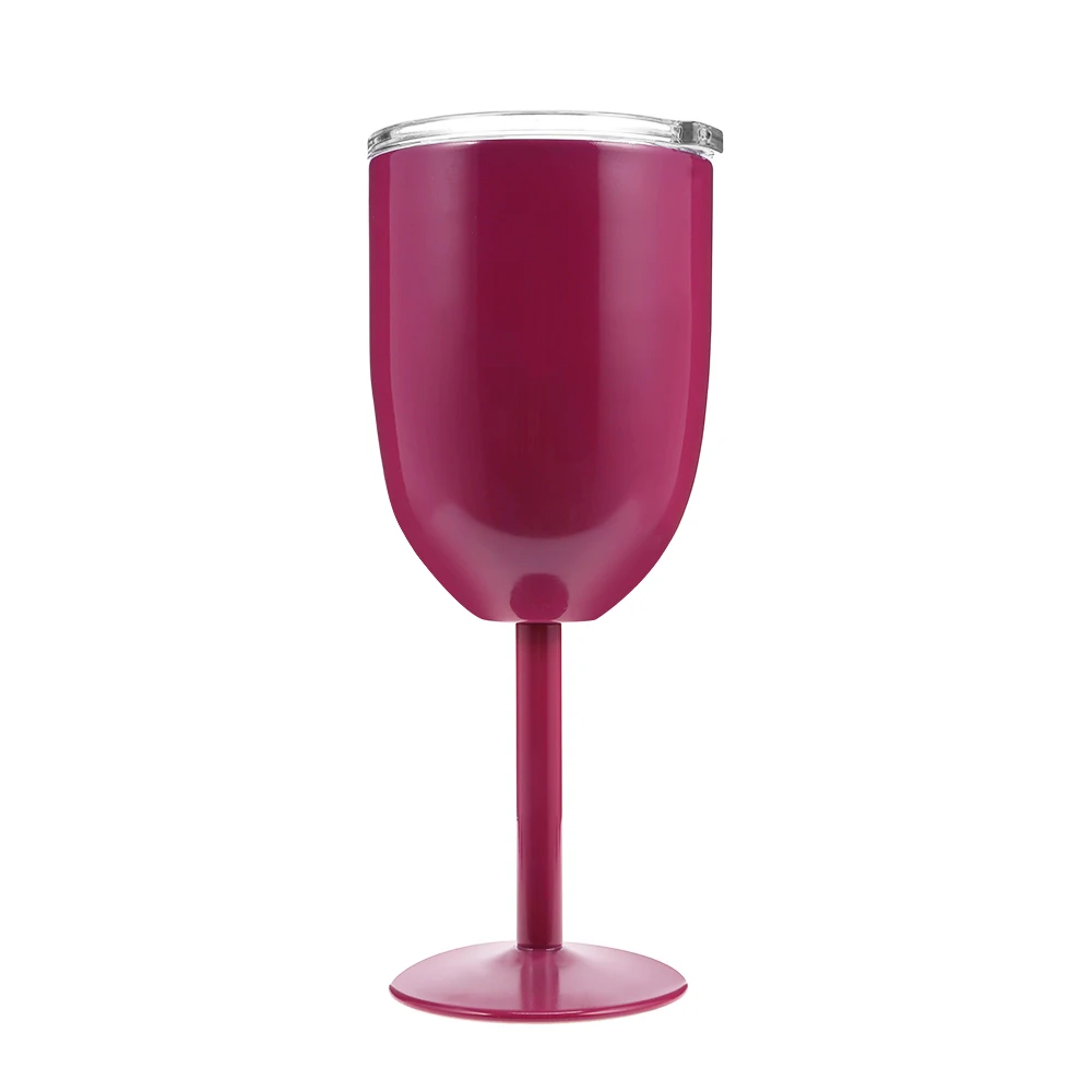 Stainless Steel Goblet Red Wine Cup Car Auto Double Layer Cocktail Durable Glass Lid Drinking Ware Z35 | Дом и сад