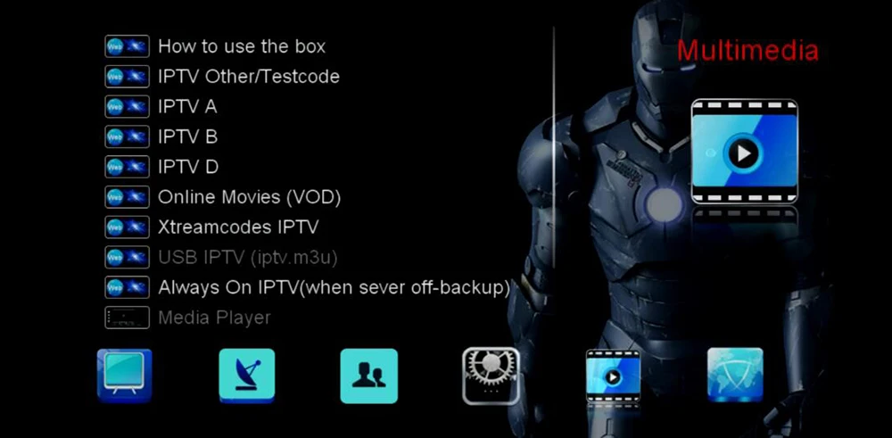 Satxtrem IPS2 Plus DVB-S2 IPTV BOX Full HD 1080P цифровой спутниковый ресивер+ USB wifi декодеры поддержка powervu Cline bisskey