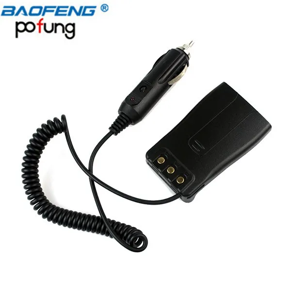 Зарядное устройство Baofeng для автомобиля 12 в пост. Тока с адаптером двухсторонней