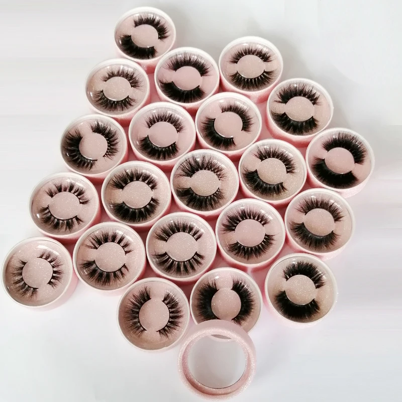 3D норковые ресницы женские толстые длинные натуральные грязные крестики