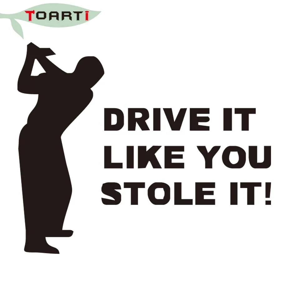 Golf Drive It Like whold Виниловая наклейка для автомобиля Спортивная игры в гольф Грузовик