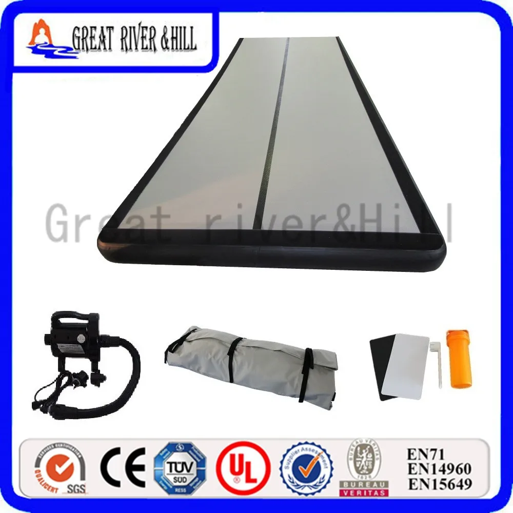 

inflatable tumbling mat for training air track for gymnastics sports tunnel 7mx1.8mx10cm