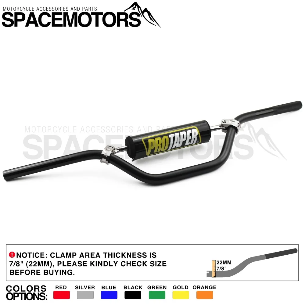 Pro Taper 22 мм* 750 мм руль для мотокросса dirt pit bike stunt irbis ttr250R XR XR-L CR CRM CRF CR-L 50 80 125 230 250
