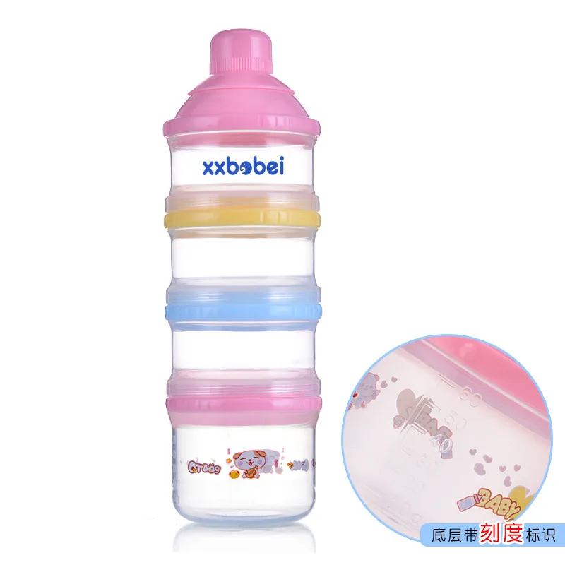 

1-2 Floor Formula Milk Storage High Quality PP Baby Milk Powder Container Melkpoeder Container Outdoor Formula Dispenser