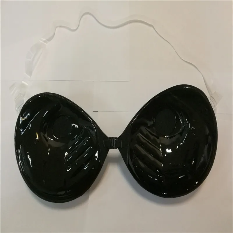 100pcs/Sexy Strapless Bras For Women Pink Color Push up Bra Invisible Adhesive Bra with Convertible Clear Straps