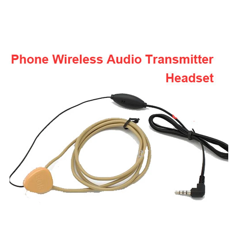 

Headphone Voice Transmitter Earphone Loop Hands-free Transmission for Mobile Phone with Old 3.5" Jack